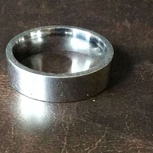 Silver, his crazy heart ring. By yellow chimes Size 9 1/2